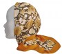 Schlange, animal print Muster, Damen, Kopftuch, Halstuch, Tuch, Nickituch
